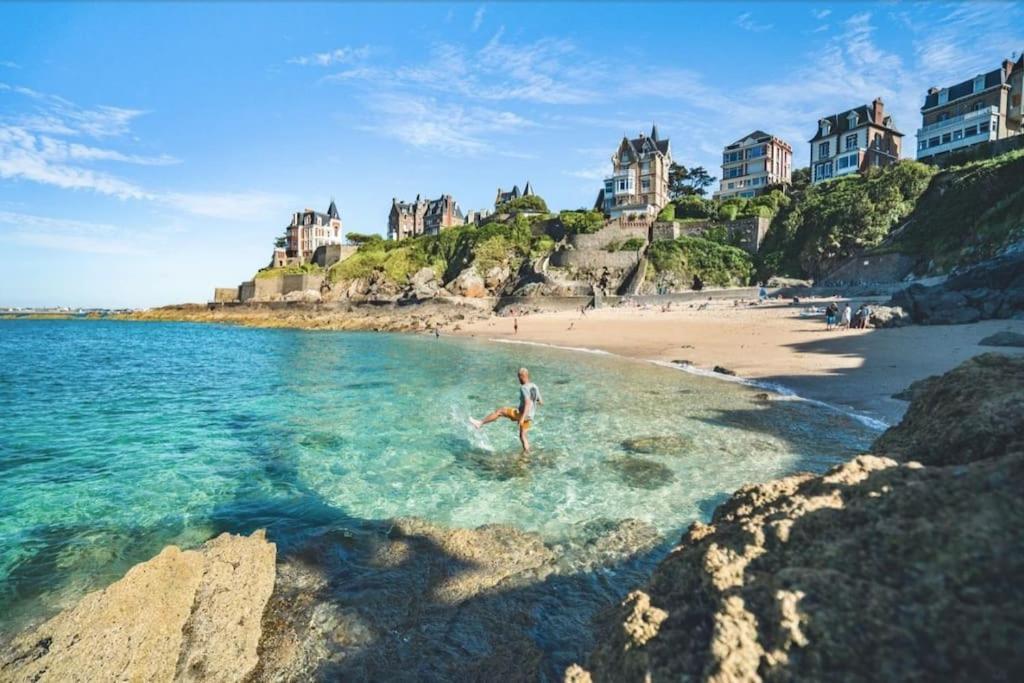 Quartier Saint-Enogat Maison De Charme Proche Des Plages Dinard Esterno foto